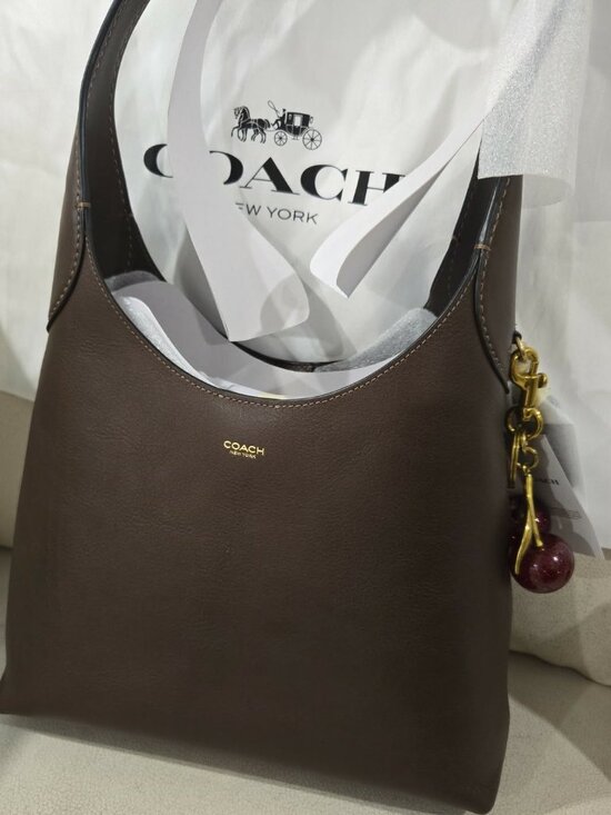 Coach Handbags - New Coach Brooklyn 28 shoulder bag maple and brass  authentic